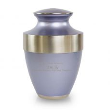 Lineas Lilac Cremation Urn - Large