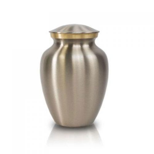 Handsome Pewter Cremation Urn - Extra Small -  - 9501P