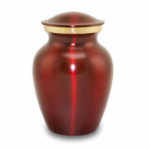 Brass Crimson Pet Cremation Urns - Medium -  - 9504S