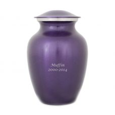 Luxurious Violet Pet Urns - Extra Small