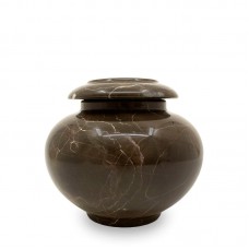 Waterfall Marble Pet Urn - 20 cubic inch capacity Waterfall Marble Pet Urn - 20 cubic inch capacity