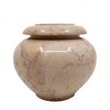 Desert Sand Marble Pet Urn - 90 cubic inch capacity