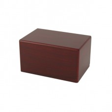 Adoration Cremation Urn Box 85 cubic inch - Cherry Wood
