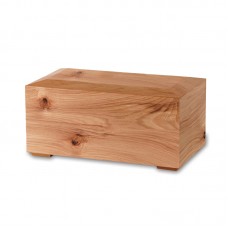 Melrose, Hickory Wood 200 Cubic Inch Box Urn