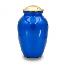 Ocean Blue Cremation Urn - 125 cubic inch