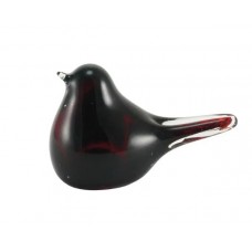 Lyrical Songbird Brass Cremation Urn Keepsake  - Scarlet (7 Cu. In.)