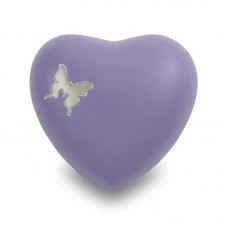 Aria Butterfly Heart Cremation Urn Keepsake