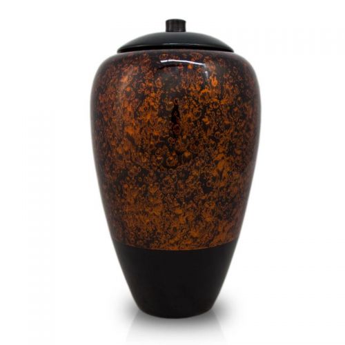 Tall Bamboo Cremation Urn- Amber -  - BV10A
