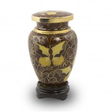 Golden Butterfly Cremation Urn Keepsake