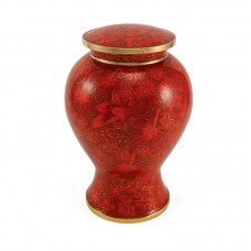 Etienne Cloisonne Cremation Urn - Autumn Leaves Etienne Cloisonne Cremation Urn - Autumn Leaves