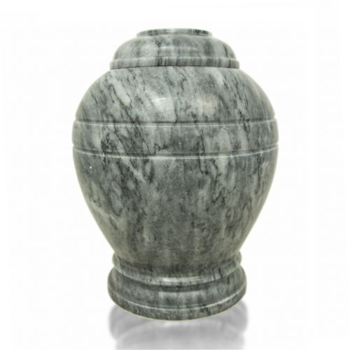 Cloud Gray Marble Cremation Urn - Large -  - 1106