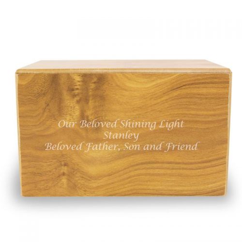 Sliding Panel Wooden Cremation Urn -  - CMBN-200