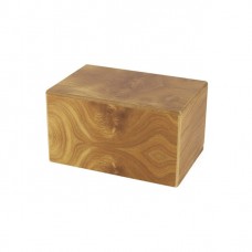 Adoration Cremation Urn Box 85 cubic inch- Natural