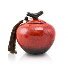 Crimson Cremation Urn for Ashes - Medium