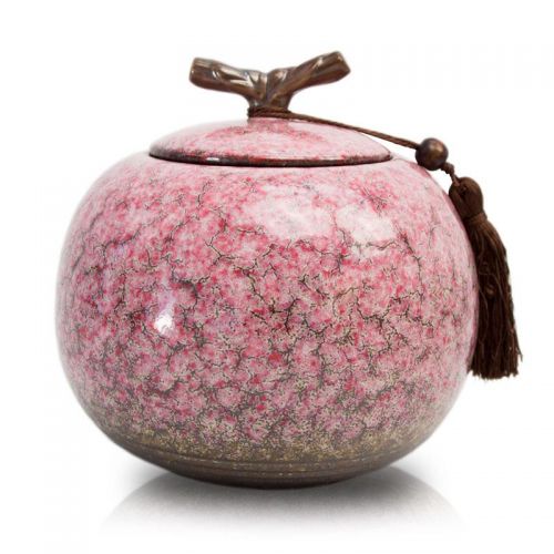 Sakura Pink Ceramic Cremation Urn - Large -  - CT-9UXXL