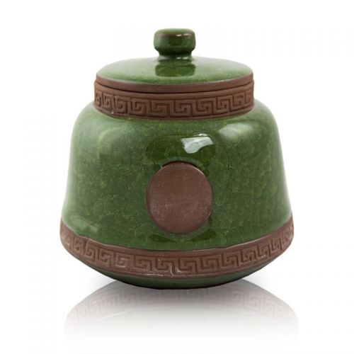 Emerald Ceramic Pet Urn - Small -  - CT-MDGRM