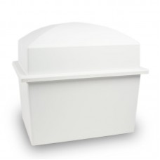 Pearl Finish Cremation Urn Vault - Double