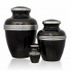 Dark Slate Banded Cremation Urn - Keepsake -  - GM-51K