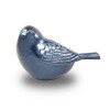 Frost Blue Songbird Keepsake Brass Cremation Urn (7 Cu. In.)