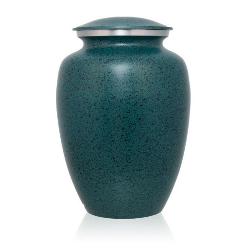 Two-Tone Green Classic Cremation Urn - Medium -  - GM-42S