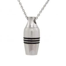 Stainless Steel Cremation Urn Pendant