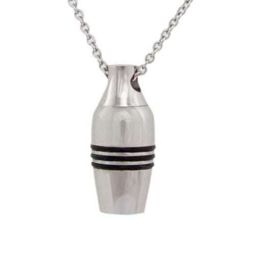 Stainless Steel Cremation Urn Pendant -  - IJD8071