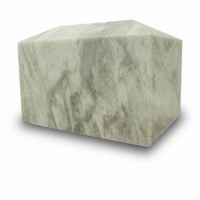 Taj Mahal White Marble Cremation Urn Box