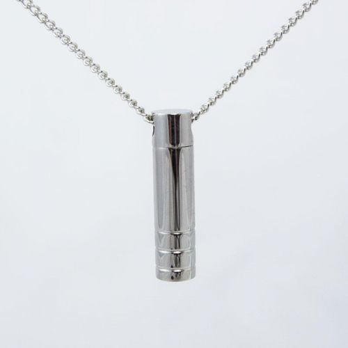 Stainless Steel Cylinder Cremation Pendant -  - TKB-P2049