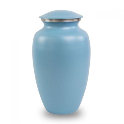Blue Classic Cremation Urn -  - ALU-CL001