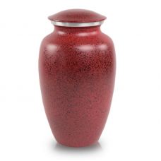 Two-Tone Red Classic Cremation Urn