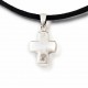 Filigree Cross Cremation Pendant - Sterling Silver -  - K16-404