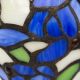 Blue Iris Stained Glass Memory Lamp -  - KL-1002G