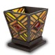 Mission Style Candle Keepsake- Amber -  - KL-M001C