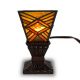 Mission Style Cremation Memory Lamp- Amber -  - KL-M001G
