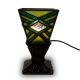 Emerald Mission Style Stained Glass Memory Lamp -  - KL-M003G