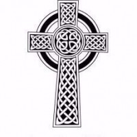 Celtic Cross Engraving - Large