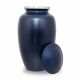Two-Tone Dark Blue Classic Cremation Urn -  - ALU-CL012