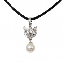 Precious Cat Cremation Urn Pendant