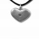 Sterling Silver Heart Cremation Pendant -  - P16-395