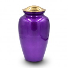 Deep Purple Cremation Urn - Large