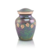 Raku Cremation Urn - Extra Small