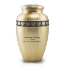 Bronze Cremation Urn - In Our Hearts