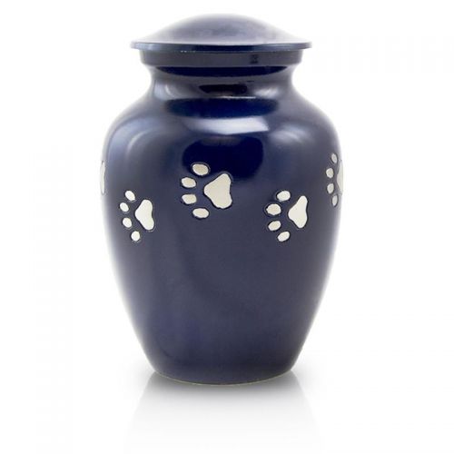 Paw Path Cremation Urn - Large Midnight Blue -  - RC-41616BL