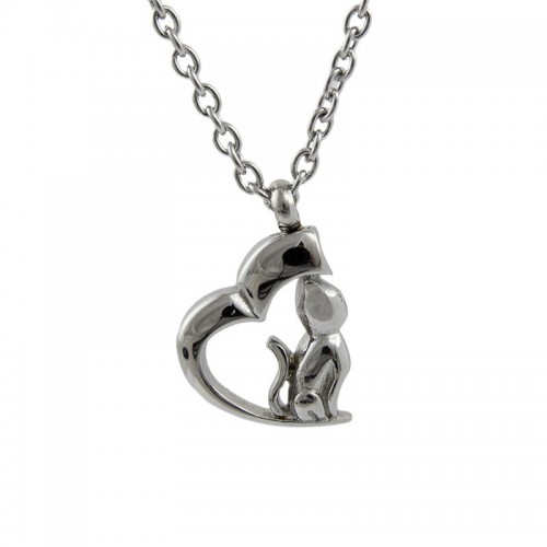 Cremation Pendant - My Cat, My Heart -  - TB-P0517