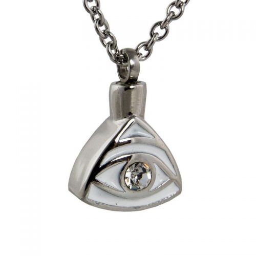 Eye of Providence Cremation Pendant - Stainless Steel -  - GM-51S