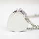 Stainless Steel Heart Cremation Pendant -  - TRU-P0391