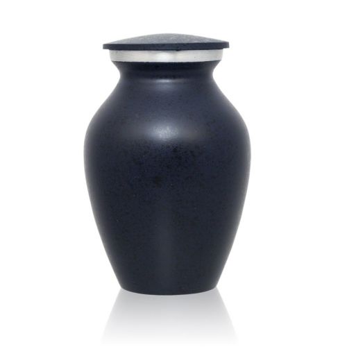 Two-Tone Dark Blue Classic Cremation Urn - Keepsake -  - GM-41K