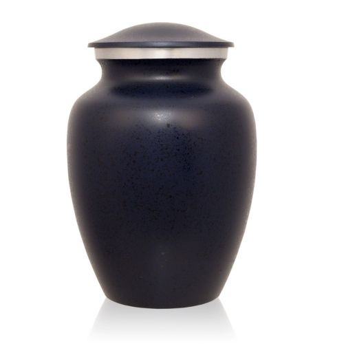 Two-Tone Dark Blue Classic Cremation Urn - Medium -  - GM-41S