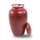 Two-Tone Red Classic Cremation Urn -  - ALU-CL008