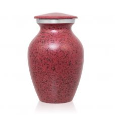 Two-Tone Red Classic Cremation Urn - Keepsake